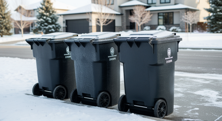 Featured image for How to Keep Trash Odors Down in Winter: Storage and Set-Out Tips for Households