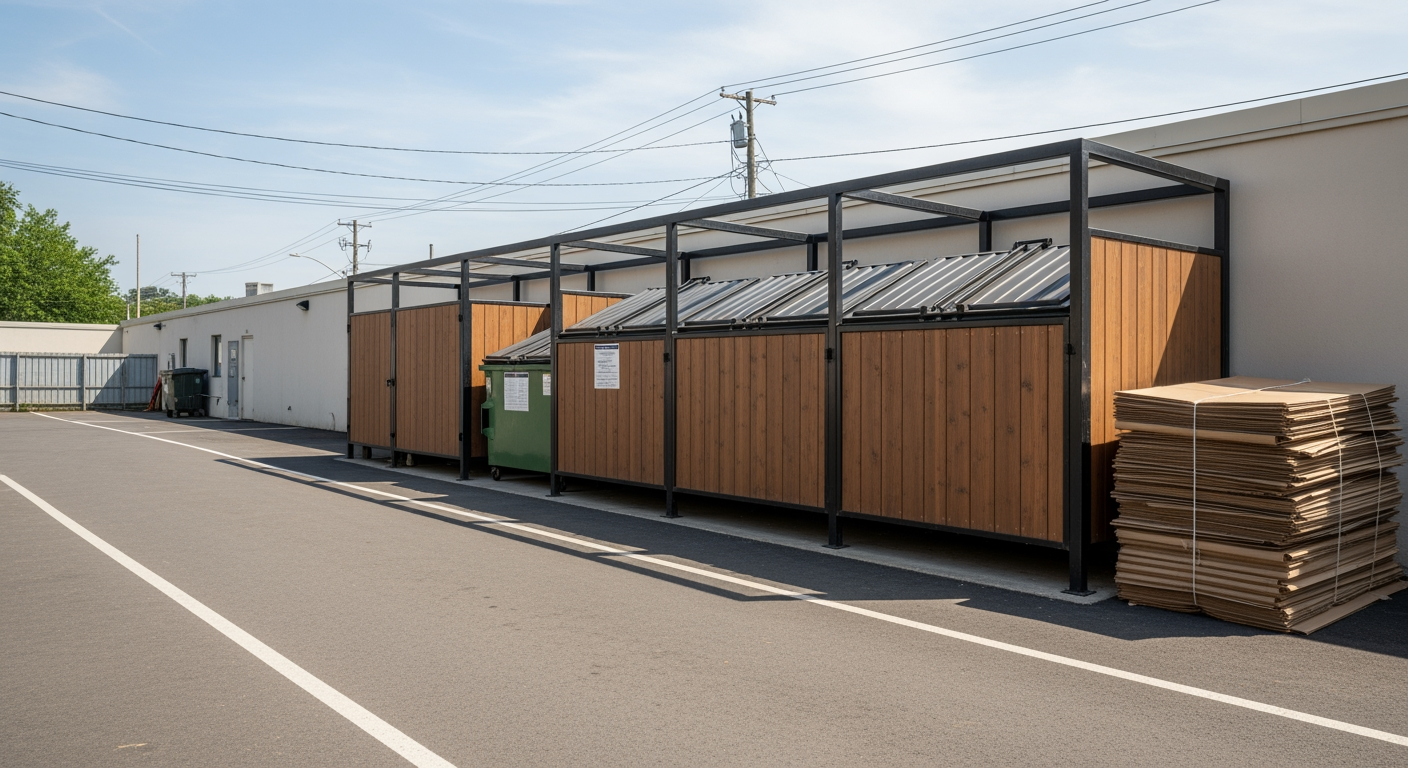 Featured image for Commercial dumpster service planning in Athens