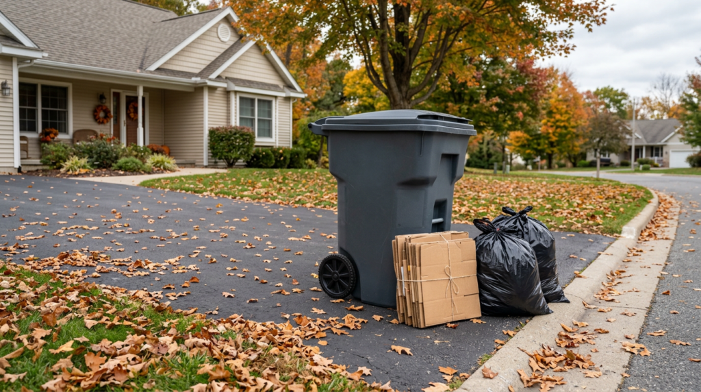 Featured image for Fall Cleanup Trash Set-out Checklist Athens